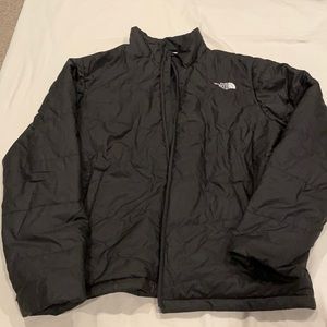 The North Face puff jacket black
